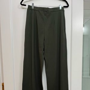 Saint + Sofia knit olive green pants